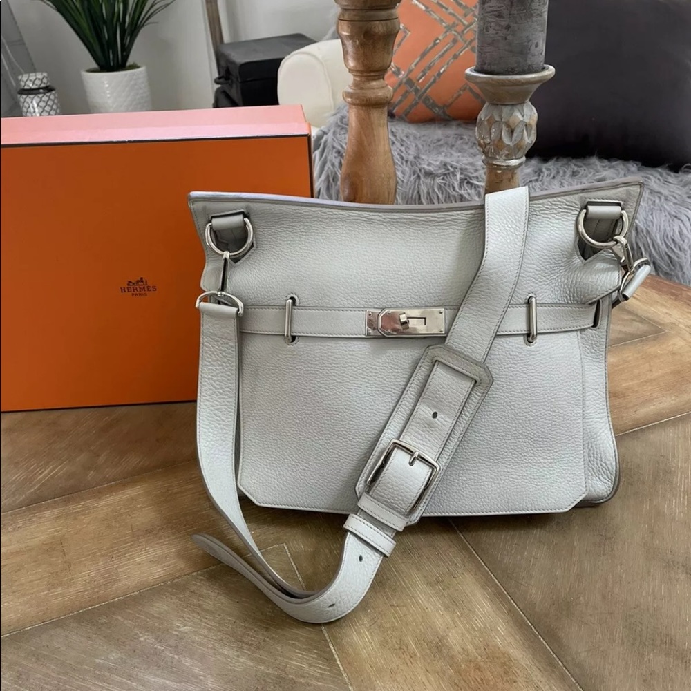 HERMÈS JYPSIERE 34 Clemence Leather